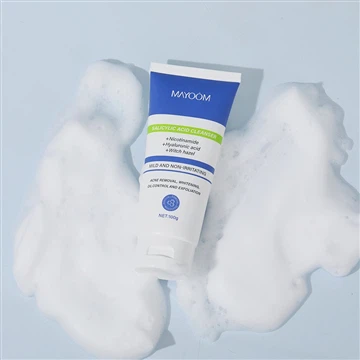 Cov nyhuv ntawm Salicylic Acid Facial Cleanser