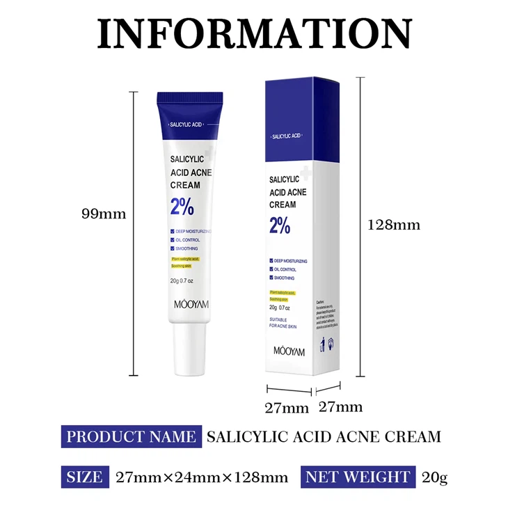 2% Salicylic Acid Acne Cream